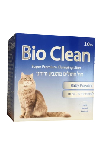 תמונה של Bio clean - חול חתולים מתגבש ריחני 10 ק"ג