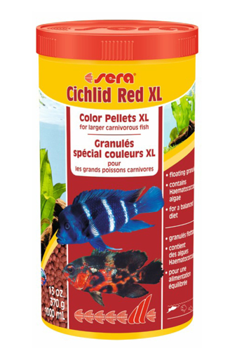 Sera Cichlid Red XL מזון לציקלידים גדולים