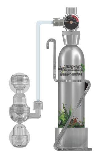 תמונה של קיט פד"ח CO2 מלא הכולל בלון אלומיניום 1 ליטר