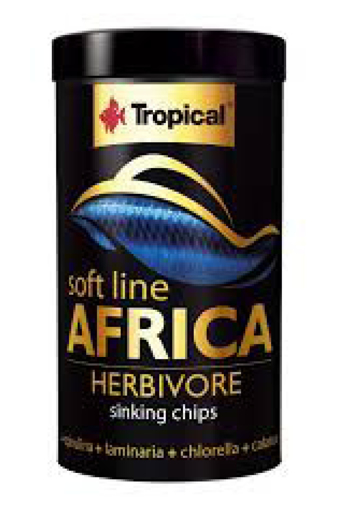 Tropical Africa Herbivore M מזון שבבים בינוני לציקלידים אפריקאים