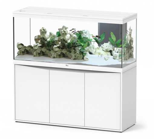 אקווריום VOLGA לבן – 450 ליטר של יוקרה ונפח מרשים | ציקלידון