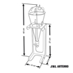 תמונה של מתקן להבקעת ארטמיה JBL Artemio Set