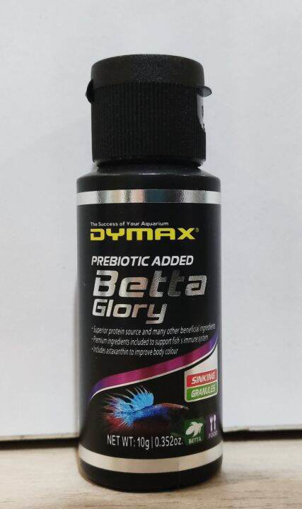 Dymax Betta Glory מזון ייעודי לדגי קרב