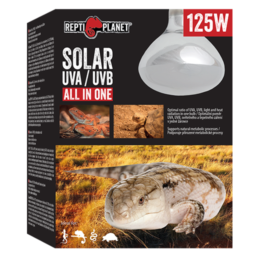 תמונה של נורת חימום, תאורה טבעית ו- UVB Repti Planet Solar All In One