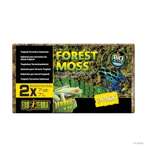 תמונה של מצע לזוחלים טחב טרופי טבעי Exo-Terra Forest Moss