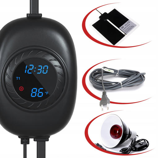 תמונה של בקר לשליטה בטמפרטורה כולל טיימר Repti Zoo Temperature and Timer Controller