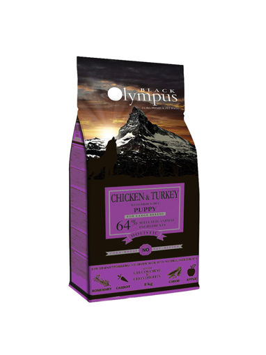 בלאק אולימפוס גורים מגזע גדול 12 ק״ג