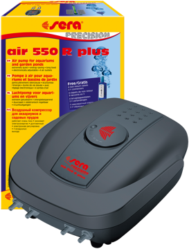 משאבת חמצן סרה 550 פלוס Sera Air 550R Plus תמונה של משאבת חמצן סרה 550 פלוס Sera Air 550R Plus