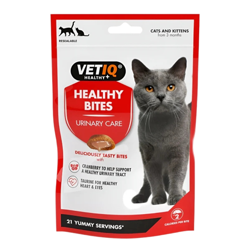VETIQ חטיף כריות יורינרי לחתול 65 גרם – תמיכה בדרכי השתן ובריאות הכליות
