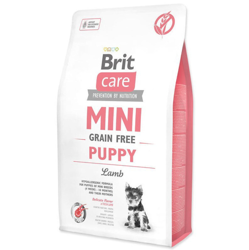 BRIT CARE MINI PUPPY מזון לגורי כלבים קטנים ללא דגנים
