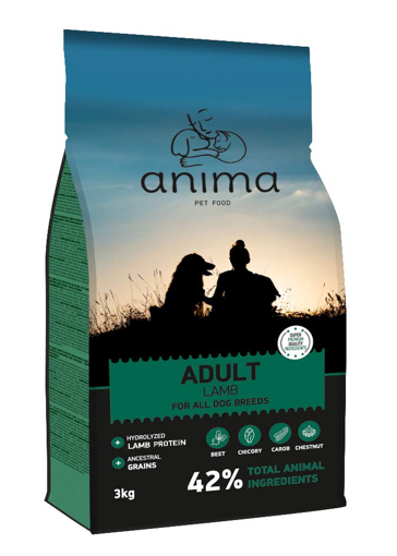 ANIMA Lamb 14kg מזון כבש לכלבים