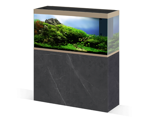 	Ciano Emotions Pro 120 MARBLE aquarium אקווריום ציאנו 120 סמ בצבע שחור שיש