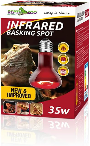 מנורת חימום אינפרא אדום Repti Zoo לזוחלים 35W