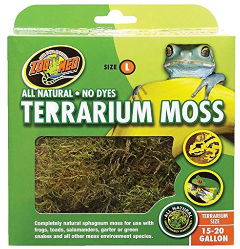 מוס טבעי לטרריום Zoo Med Terrarium Moss
