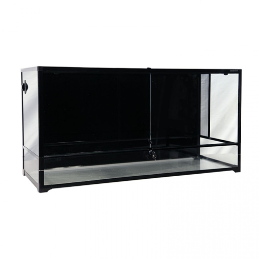 טרריום זכוכית גדול REPTILE ONE RTF-1200HTD עם מחיצה לזוחלים במידה 120×45×60 ס״מ