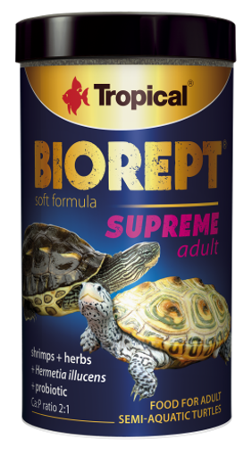 Tropical BioRept Supreme Adult מזון רך לצבים מימיים וחצי מימיים בוגרים